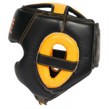 Боксерский шлем Benlee Brockton S/M Black/Yellow Фото 1