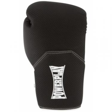 Боксерские перчатки PowerPlay 3011 14oz Black/White Фото 3