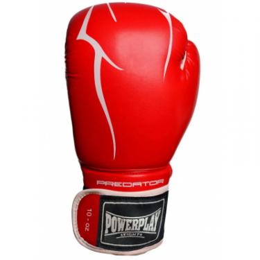 Боксерские перчатки PowerPlay 3018 10oz Red Фото 4