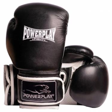 Боксерские перчатки PowerPlay 3019 8oz Black Фото