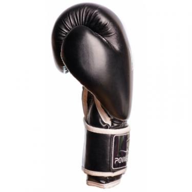 Боксерские перчатки PowerPlay 3019 8oz Black Фото 1
