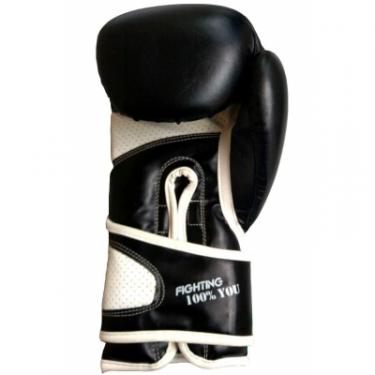 Боксерские перчатки PowerPlay 3019 8oz Black Фото 2