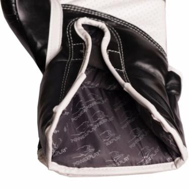 Боксерские перчатки PowerPlay 3019 8oz Black Фото 5