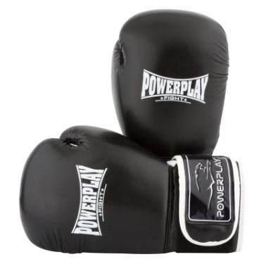 Боксерские перчатки PowerPlay 3019 8oz Black Фото 6