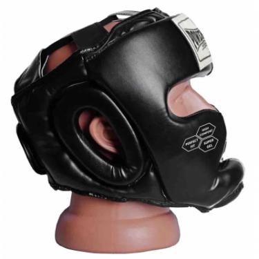 Боксерский шлем PowerPlay 3043 L Black Фото 2