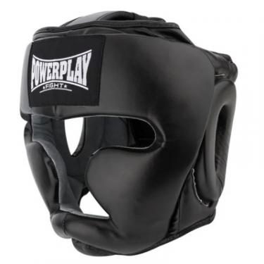 Боксерский шлем PowerPlay 3066 XL Black Фото