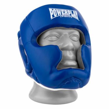 Боксерский шлем PowerPlay 3068 XS Blue/White Фото 1