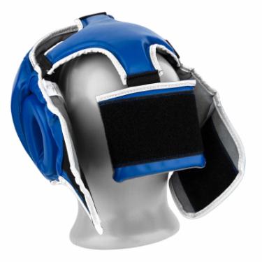Боксерский шлем PowerPlay 3068 XS Blue/White Фото 4