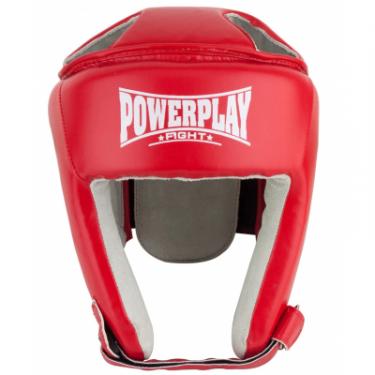 Боксерский шлем PowerPlay 3084 S Red Фото 1