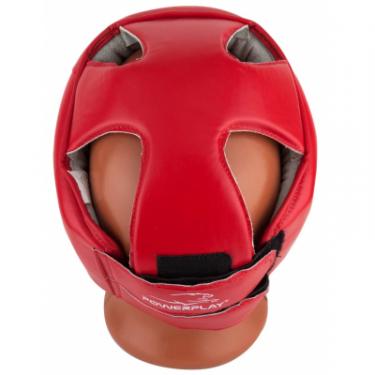Боксерский шлем PowerPlay 3084 S Red Фото 4