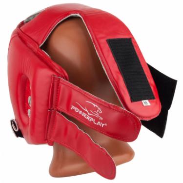Боксерский шлем PowerPlay 3084 S Red Фото 5
