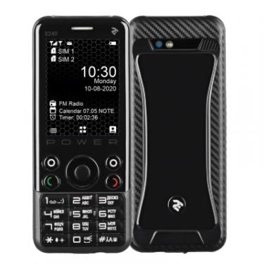 Мобильный телефон 2E E240 POWER Black Фото