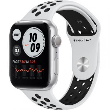 Смарт-часы Apple Watch Nike Series 6 GPS 44mm Silver Aluminum Case Фото