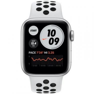 Смарт-часы Apple Watch Nike Series 6 GPS 44mm Silver Aluminum Case Фото 1