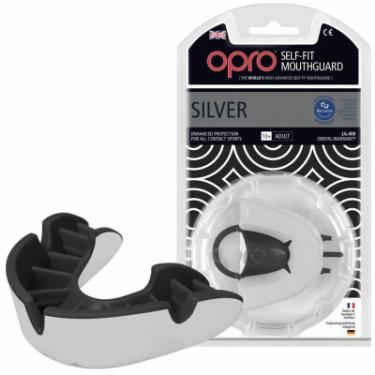 Капа Opro Silver - White/Black Фото