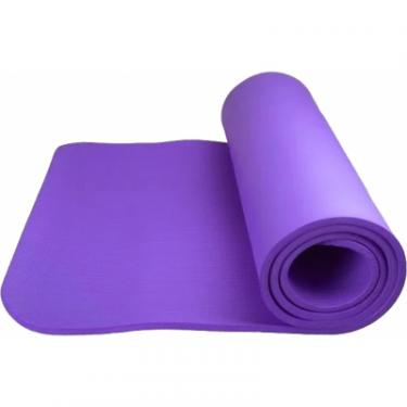 Коврик для фитнеса Power System Fitness Yoga Mat PS-4017 Purple Фото 1