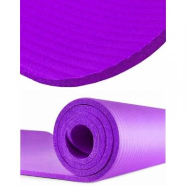 Коврик для фитнеса Power System Fitness Yoga Mat PS-4017 Purple Фото 2