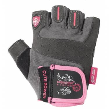 Перчатки для фитнеса Power System Cute Power Woman PS-2560 XS Pink Фото