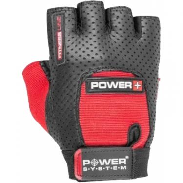 Перчатки для фитнеса Power System Power Grip PS-2800 S Black/Red Фото