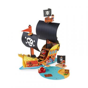 Игровой набор Janod Корабль пиратов 3D Фото 2
