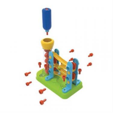 Развивающая игрушка EDU-Toys Горка-зигзаг с инструментами Фото 1