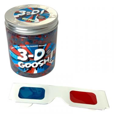 Набор для творчества Comp Kings Лизун с 3D эффектом Slime 3-D Goosh с очками 425 г Фото