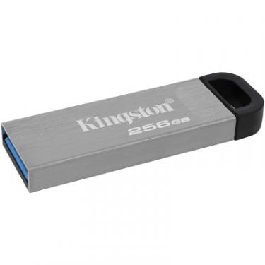 USB флеш накопитель Kingston 256GB DT Kyson Silver/Black USB 3.2 Фото 1