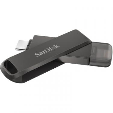 USB флеш накопитель SanDisk 64GB iXpand Drive Luxe Type-C /Lightning Фото 3
