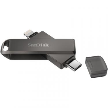 USB флеш накопитель SanDisk 64GB iXpand Drive Luxe Type-C /Lightning Фото 5