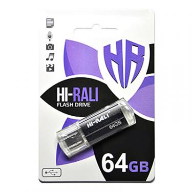 USB флеш накопитель Hi-Rali 64GB Corsair Series Black USB 2.0 Фото