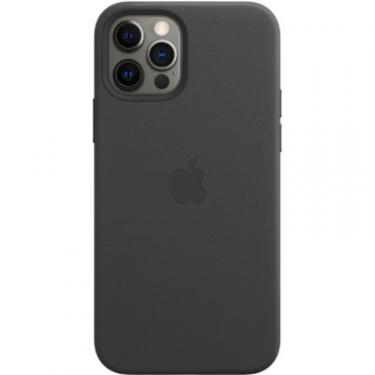 Чехол для мобильного телефона Apple iPhone 12 | 12 Pro Leather Case with MagSafe - Bla Фото 2