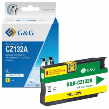 Картридж G&G HP Designjet T120/T520 Yellow Фото