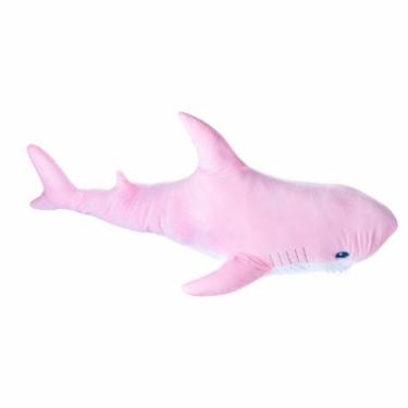 Мягкая игрушка Fancy Акула подруга BLAHAJ розовая 100 см Фото 2