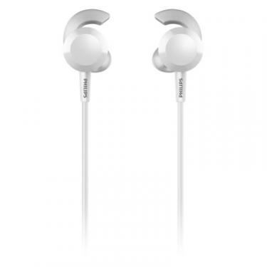 Наушники Philips TAE4205WT In-ear Mic Wireless White Фото 2