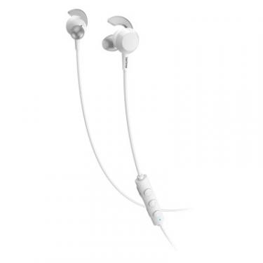 Наушники Philips TAE4205WT In-ear Mic Wireless White Фото 3