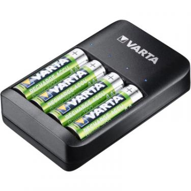 Зарядное устройство для аккумуляторов Varta Value USB Quattro Charger + 4шт. AA 2100 mAh Фото 2