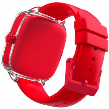 Смарт-часы Elari KidPhone Fresh Red с GPS-трекером Фото 5