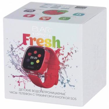 Смарт-часы Elari KidPhone Fresh Red с GPS-трекером Фото 6
