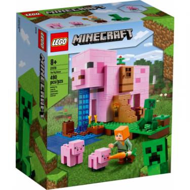 Конструктор LEGO Minecraft Дом-свинья 490 деталей Фото
