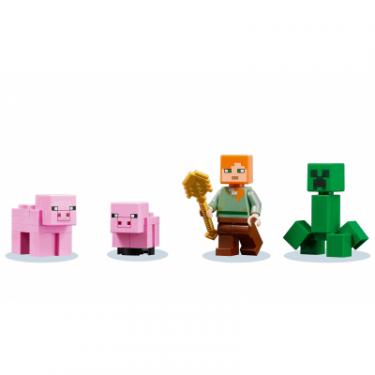 Конструктор LEGO Minecraft Дом-свинья 490 деталей Фото 2