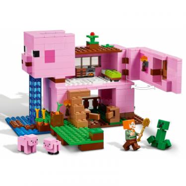 Конструктор LEGO Minecraft Дом-свинья 490 деталей Фото 3