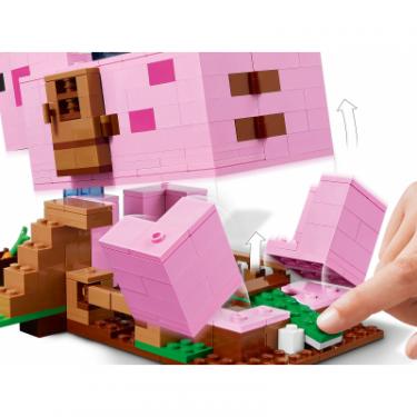 Конструктор LEGO Minecraft Дом-свинья 490 деталей Фото 4