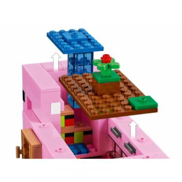 Конструктор LEGO Minecraft Дом-свинья 490 деталей Фото 5