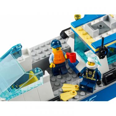 Конструктор LEGO City Police Полицейская патрульная лодка 276 детал Фото 6