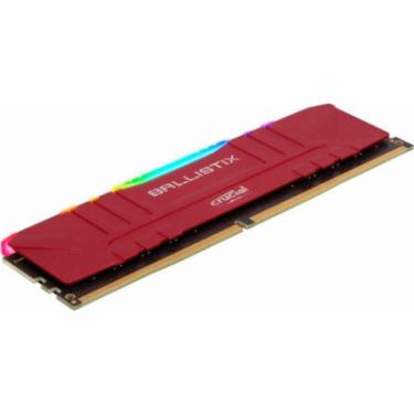 Модуль памяти для компьютера Micron DDR4 16GB 3200 MHz Ballistix Red RGB Фото 1