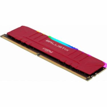 Модуль памяти для компьютера Micron DDR4 16GB 3200 MHz Ballistix Red RGB Фото 2
