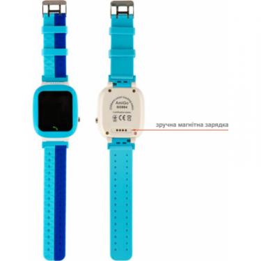 Смарт-часы Amigo GO004 Splashproof Camera+LED Blue Фото 3