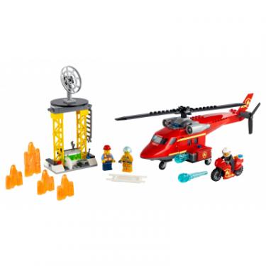 Конструктор LEGO City Fire Пожарный спасательный вертолет 212 детал Фото 1