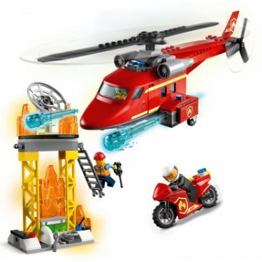 Конструктор LEGO City Fire Пожарный спасательный вертолет 212 детал Фото 2