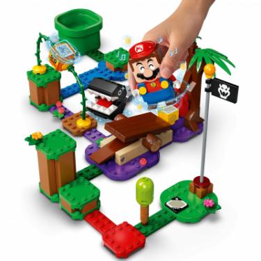 Конструктор LEGO Super Mario Встреча в джунглях с Кусакой на цепи. Фото 5